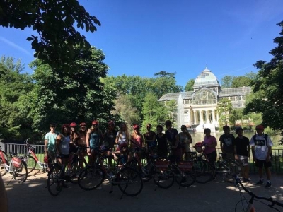 Glass house bike tour