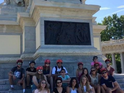 group picture retiro park