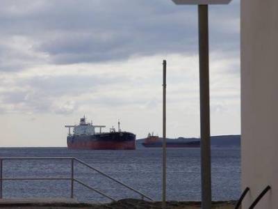 Ship in Vatika Bay